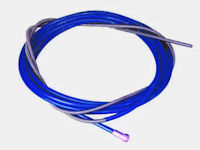 R014.0532 (QH180420W) MIG Torch Liner, 4m, 0.6mm - 0.8mm (blue)