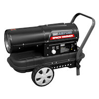 R096.4503 (AB7081) Diesel / Kerosene Space Heater, 70,000 BTU with wheels