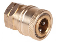 R013.5087 (85.300.102) 275 bar High Pressure Coupler, 11.7mm, Brass, 1/4NPT(F)