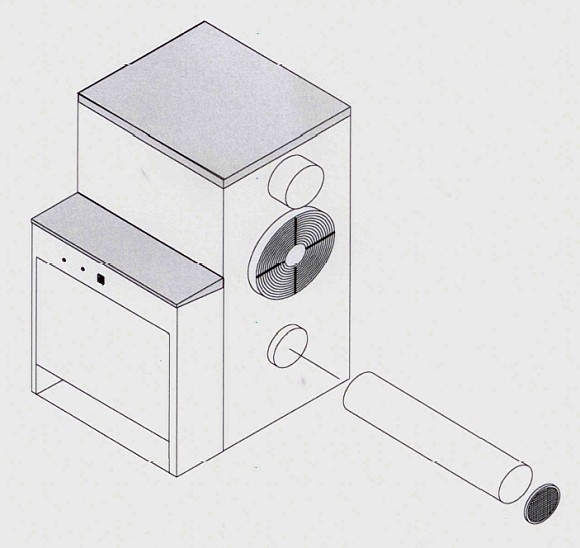 R018-3016 combustion air kit