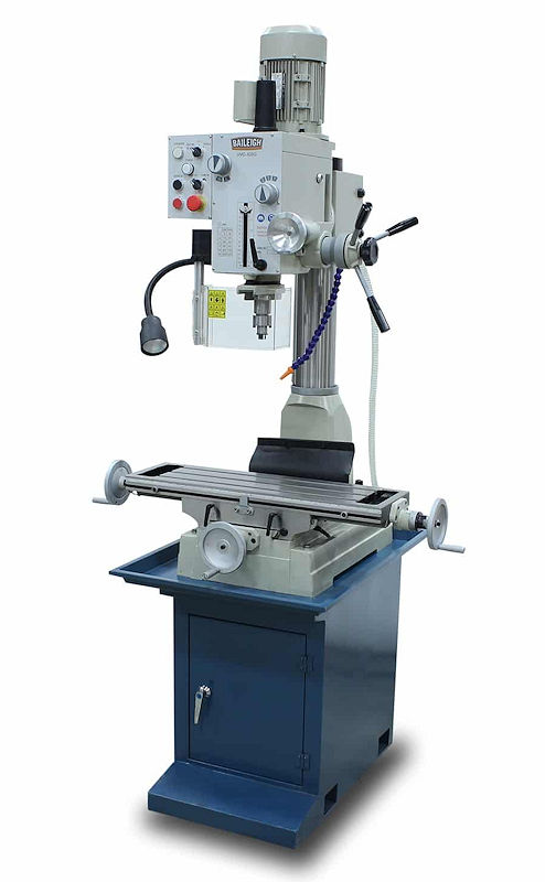 Milling Machine - MT4, drills 38mm, mills 76mm, 6 speed, 230V, 1500W