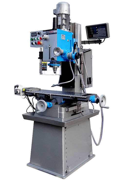 Milling and Drilling Machine - MT4, drills 45mm, mills 80mm, variable speed, 400V