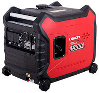 R093.4114 (LC3500i) Inverter Generator, 3.3KW, 3.0KW cont. 2x230V, 1x12V