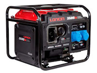 R093.4115 (LC3500iO) Inverter Generator, 3.3KW, 3.0KW cont. 2x230V and 1x12V