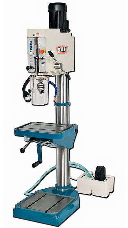 r095-2221 geared 3 phase pillar drill