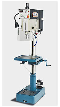 R095.2223 (DP-1000VS) Drill Press, Variable Speed drills 25mm, taps 16mm, MT3
