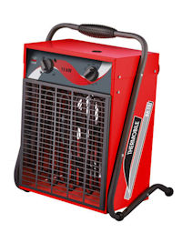 R096.0044 (BA 15) 15KW Electric Space Heater with Cable/Plug 400V