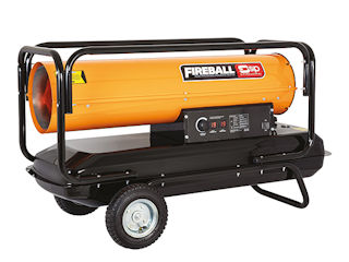 R096.3176 (FIREBALL XD215) 63KW Diesel Workshop Heater, 215,000BTU