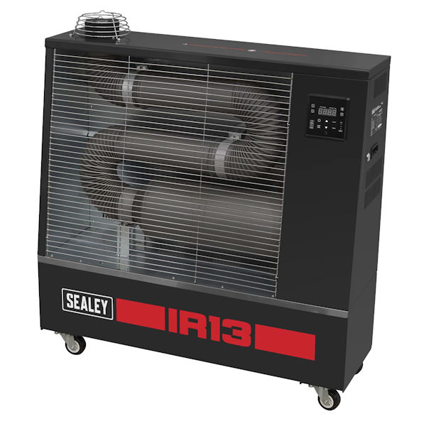 silent diesel infrared heater