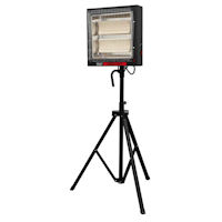 R096.4602 (CH30S) 2.8KW Ceramic Heater (230V) on Tripod Stand