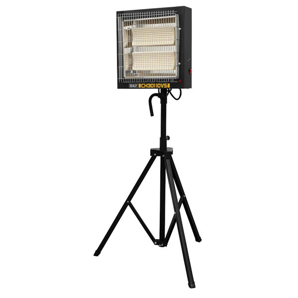 110V ceramic heater on tripod stand