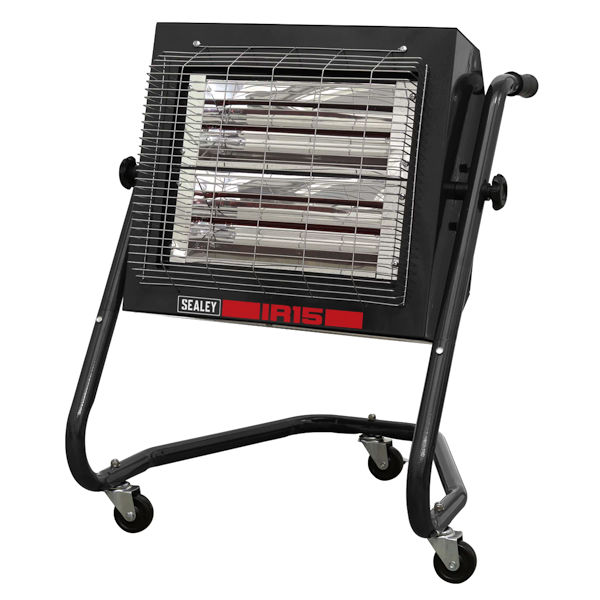 tilting head quartz halogen space heater