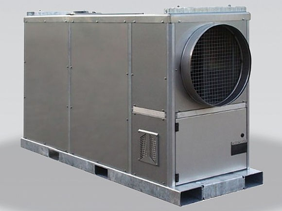 large containerised space heater
