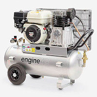 R097.2032 (5/50 10 Petrol) Petrol Air Compressor, 14 cfm 10 bar 50L, 5HP Honda GX