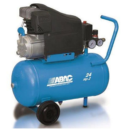 R097.2105 (POLE POSITION L20) ABAC Air Compressor 2HP 7.8cfm 116psi 24L