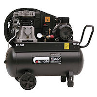 R097.5150 (TN3/50-SRB) Air Compressor, 13 cfm, 10 bar, 50 Litres, 3HP, 230V