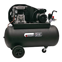 R097.5151 (TN3/100-SRB) Air Compressor, 13 cfm, 10 bar, 100 Litres, 3HP, 230V