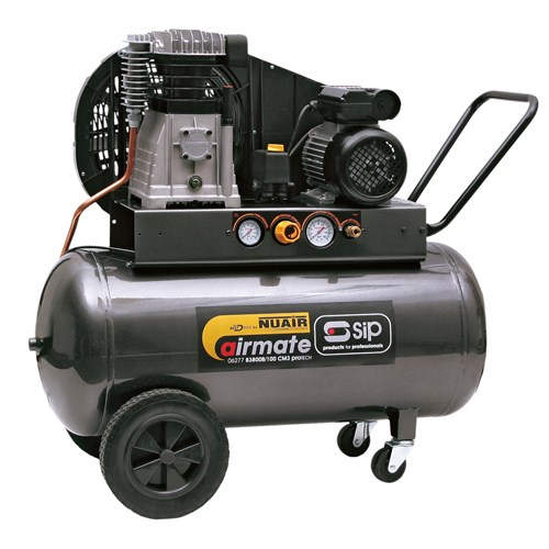 Air Compressor 14 cfm 10 bar 100 Litres 3HP 230V