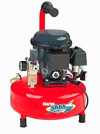 R097.5262 (Shhh Air 30/9) Silent Air Compressor, 0.88 cfm, 8 bar, 9 Litres