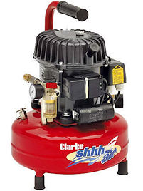 R097.5263 (Shhh Air 50/9) Silent Air Compressor, 1.77 cfm, 8 bar, 9 Litres