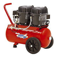 R097.5265 (Shhh Air 100/24) Silent Air Compressor, 3.53 cfm, 8 bar, 24 Litres