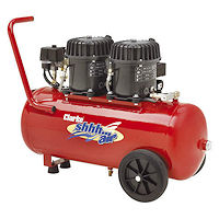 R097.5266 (Shhh Air 100/50) Silent Air Compressor, 3.53 cfm, 8 bar, 50 Litres