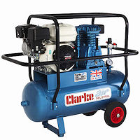 R097.5283 (XPPH15/50) Petrol Air Compressor, 6.5HP Honda, 15cfm 7bar 50L