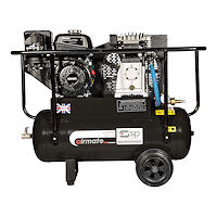 R097.7307 (Airmate ISKP9.5/200 E/S) Compressor Kohler Petrol 10bar 23cfm  200L Elec Start