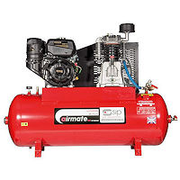 R097.7310 (Airmate ISKP14/200 E/S) Compressor Kohler Petrol 10bar 35cfm  200L Elec Start