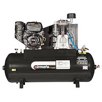 R097.7310 (Airmate ISKP14/200 E/S) Compressor Kohler Petrol 10bar 35cfm  200L Elec Start