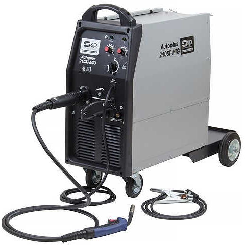 210A mig welder detail