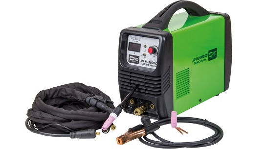 TIG ARC welder with leads