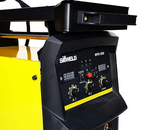 MIG-TIG-ARC welder controls