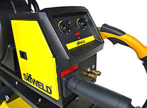 MIG-TIG-ARC welder controls