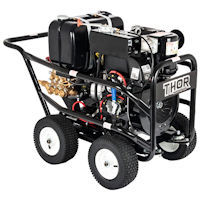 R099.3116 (TBE25300DHE) Thor Pressure Washer 23HP Diesel 25L/min 300bar GBox ES