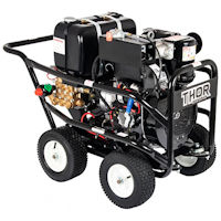 R099.3117 (TBE41200DHE) Thor Power Washer 23HP Diesel 41L/min 200bar GBox ES