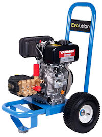 R099.3169 (E1T12125DYR) 4.6HP Yanmar Diesel Pressure Washer 12L/min 125bar