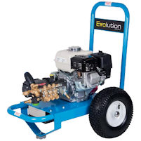 Evolution Pressure Washer 6.5HP Honda 150bar GBox E/S