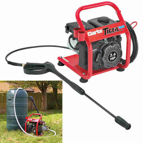 Petrol Jet Wash 2.6HP 6L/min 110bar Barrel Suction