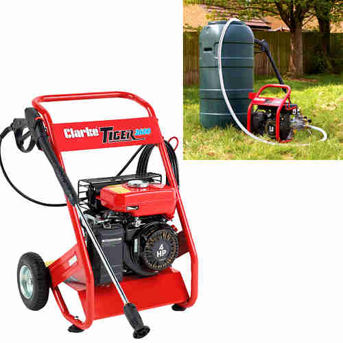 Petrol Jet Wash 4HP 7L/min 170bar Barrel Suction