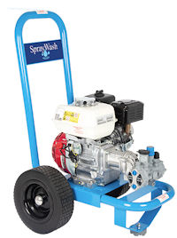 R099.6402 (SW116PHR) Softwash Low Pressure Washer, Honda, 6 bar pressure