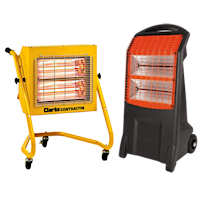 quartz halogen infrared heaters